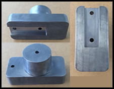 multi view of machined part