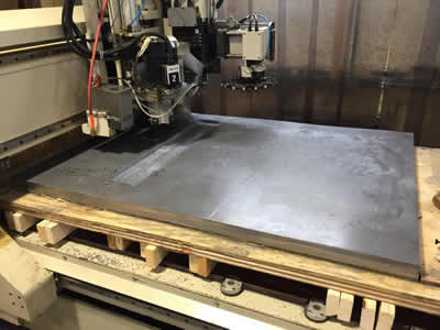 Machined Lead Plate